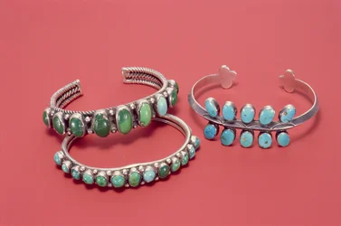Braccialetti Navajo (argento e turchese)